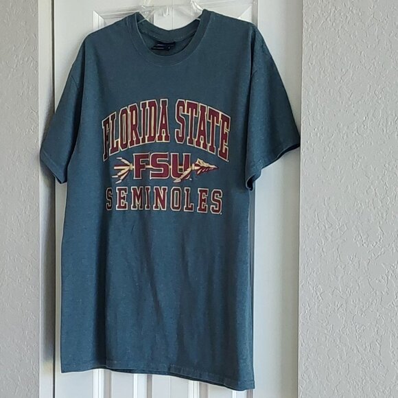 MV Sport FSU Seminoles Gray Short Sleeve T-Shirt Men's Size L - Picture 4 of 7